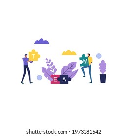 puzzle element with the pulley. ideal for websites, landing pages, UI, mobile applications, posters, banners