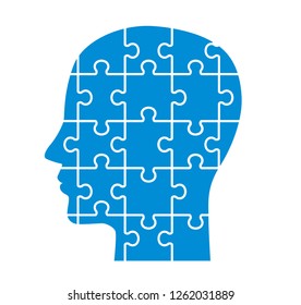 Puzzle face image