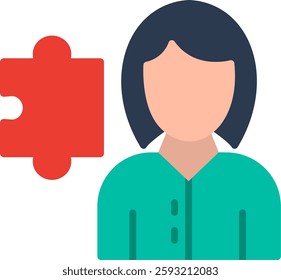 Puzzle Flat Illustration Vector Design