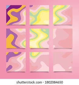 puzzle frame grid post template sale promotion,abstract background with wave shapes