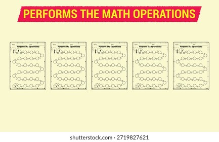 Puzzle fun math child worksheet