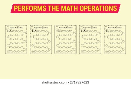 Puzzle fun math child worksheet
