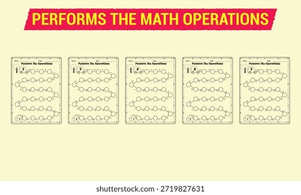 Puzzle fun math child worksheet
