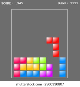 Puzzle game, arrange boxes to increase brain intelligence