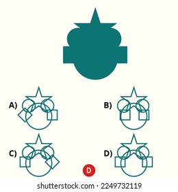 Puzzle game for children. Find correct shadow. Preschool printable worksheet activity for kids. Education game, iq test, brain training