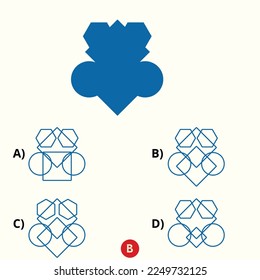 Puzzle game for children. Find correct shadow. Preschool printable worksheet activity for kids. Education game, iq test, brain training