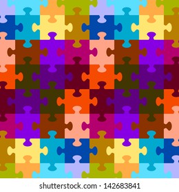 puzzle game color background vector