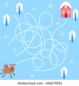 Juego de puzzle encontrar la forma vectorial

