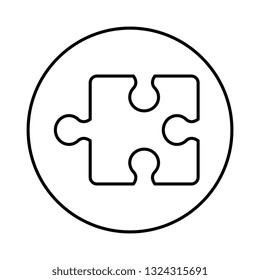 puzzle game piece icon