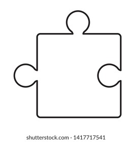 puzzle game piece solution icon