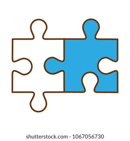 puzzle game pieces icon