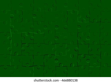 Puzzle Green Background Stock Vector (Royalty Free) 466880138