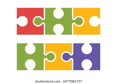 Puzzle Grid. Puzzle Template for Kids Worksheet.