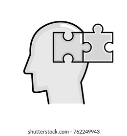 Puzzle and head design