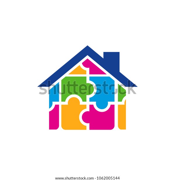 Instantly Regulation common sense Puzzle House Logo Icon Design Stock Vector (Royalty Free) 1062005144 |  Shutterstock