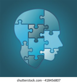 Puzzle of human mind