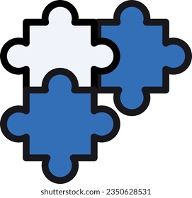 Puzzle icon: "Depicting problem-solving and the interconnection of ideas, inspiring creative solutions and critical thinking."