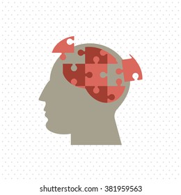 Puzzle icon design 