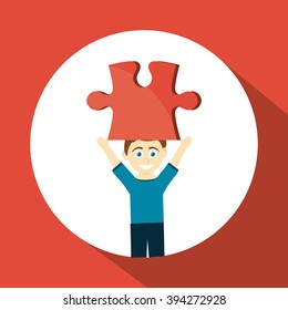 Puzzle icon design