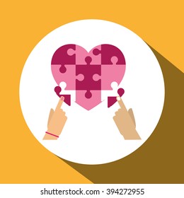 Puzzle icon design