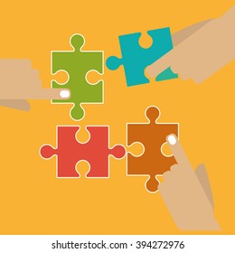 Puzzle icon design