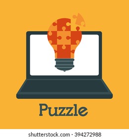 Puzzle icon design