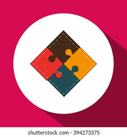 Puzzle icon design