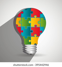 puzzle icon design 
