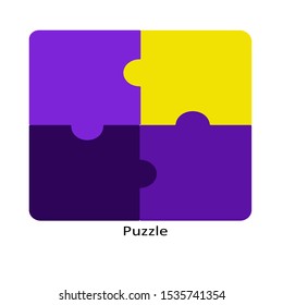 puzzle icon design vector illustration