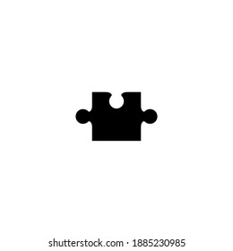 Puzzle Icon Design. Vector Illustration