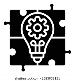 Puzzle Icon Element For Design