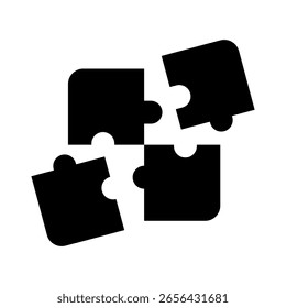 Puzzle Icon Element For Design