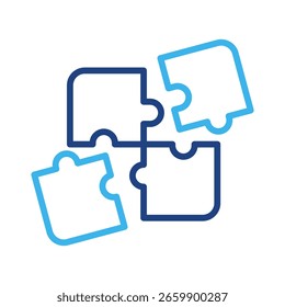 Puzzle Icon Element For Design