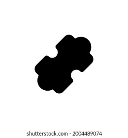 estilo de glifo de icono de rompecabezas e ilustración de vector aislados en un fondo blanco. Calidad premium para aplicaciones móviles, interfaz de usuario, presentación y sitio web. icono de píxel perfecto