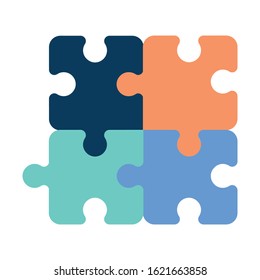 Puzzle Icon for Graphic Design Projects