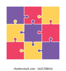 Puzzle Icon for Graphic Design Projects