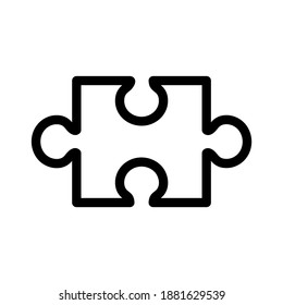 Puzzle Icon for Graphic Design Projects