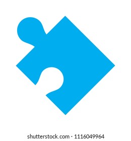 Puzzle icon isolated on white background. Puzzle icon for web site, marketing, app and logo template. Creative art concept, vector illustration, eps 10