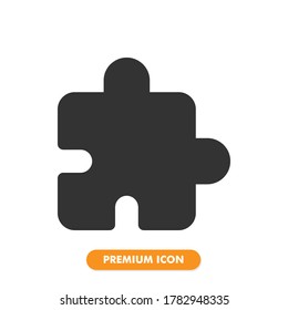 puzzle icon pack isolated on white background. for your web site design, logo, app, UI. Vector graphics illustration and editable stroke. EPS 10.