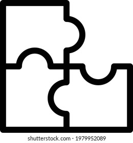 puzzle icon. The puzzle represents a complementary symbol, or something that can be added or subtracted