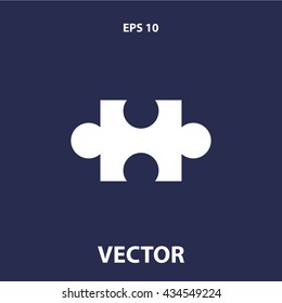 puzzle icon. puzzle sign