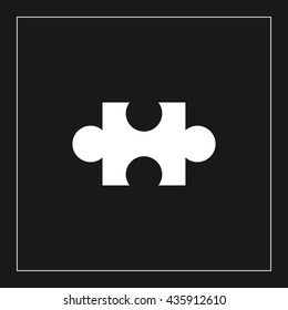 puzzle icon. puzzle sign