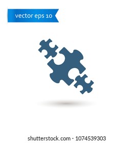puzzle. puzzle icon. sign design. Vector EPS 10.