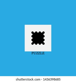 puzzle icon sign signifier vector