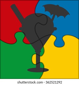 puzzle icon sundae