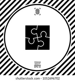 Puzzle icon symbol