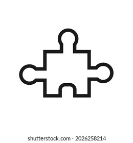 puzzle icon or symbol design