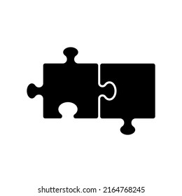 Símbolo del icono del rompecabezas diseño simple