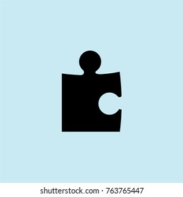 puzzle icon vector