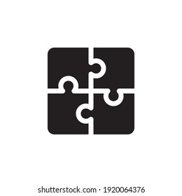 Puzzle Icon Vector Design Illustration